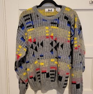 Vintage colorblock Sweater